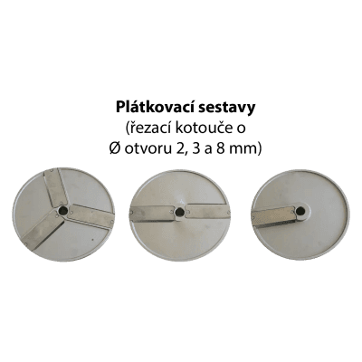 Disc de feliat 8 mm pentru ansamblul V99S - DISK E8 R