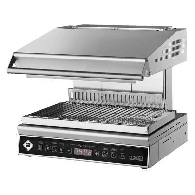 Salamandru digital 3 elemente de încălzire partea superioară mobilă Hi-Touch 400 V - ST 32