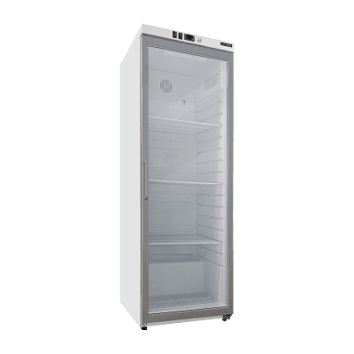 Dulap frigorific 570 l, ușă sticlă, alb - DRR 600/G