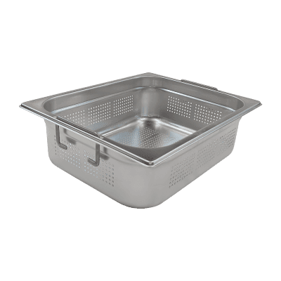 Container GN perforat GN 1/2 - 100 mânere inox - GND 1/2-100 U