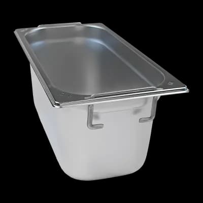 Container GN 1/3 - 150 cu mânere inox - GN 1/3-150 U