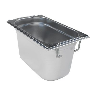 Container GN 1/4 - 150 cu mânere inox - GN 1/4-150 U