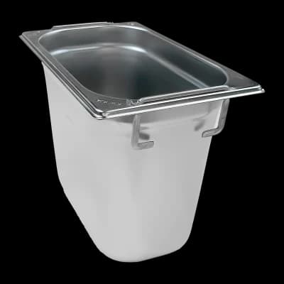 Container GN 1/4 - 200 cu mânere inox - GN 1/4-200 U