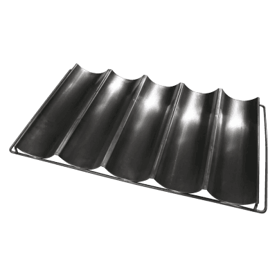 Grătar pentru găluște GN 1/1 - 5 compartimente 500 g inox universal - RF - Rošt na knedlíky GN 1/1 - 5 p. 500 g