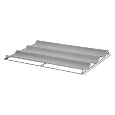 Grătar pentru găluște GN 1/1 - 3 compartimente 1000 g inox universal - RF - Rošt na knedlíky GN 1/1 - 3 pozice