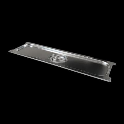 Capac GN 2/4 mânere inox - VGN 2/4 U