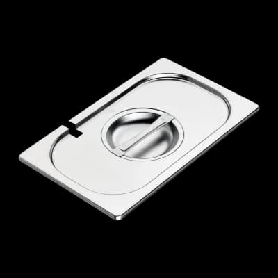 Capac GN 1/4 crestat pentru lingură inox - VGN 1/4 N