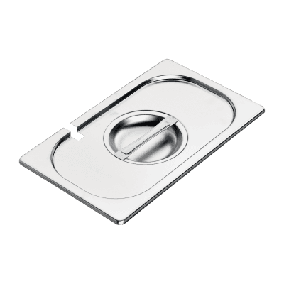 Capac GN 1/4 crestat pentru lingură inox - VGN 1/4 N