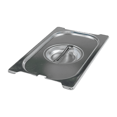 Capac GN 1/4 cu crestătură pentru mânere lingură inox - VGN 1/4 NU