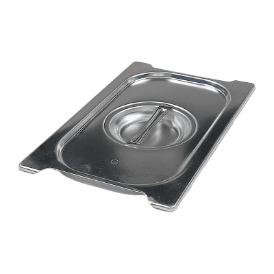 Capac GN 1/4 cu garnitură și mânere inox - VGN 1/4 SU