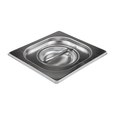 Capac GN 1/6 cu garnitură inox - VGN 1/6 S