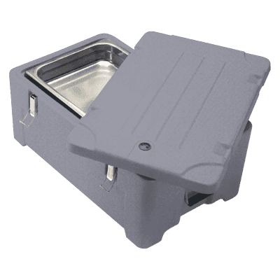 Container izotermic deschidere superioară 20 gri - COP 1/1 šedý