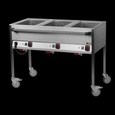 Bain-marie electric GN 3-1/1 comenzi pe latura lungă - VLPD 3120