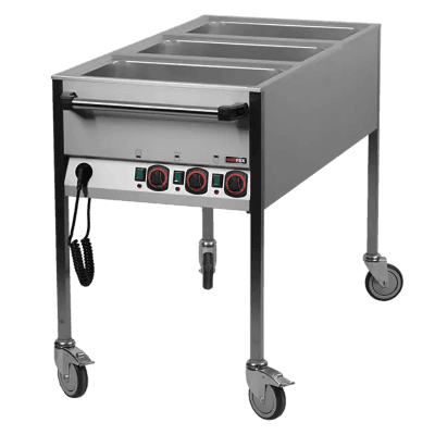 Baie maria electrică GN 3-1/1 comenzi pe latura scurtă - VLPK 3120