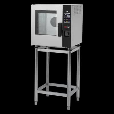 Cuptor combi cu convecție și abur electric 5x GN 2/3 abur direct touch screen ușă stânga - MPD 0523 EL