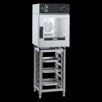 Cuptor combi cu convecție și abur MINI electric 6x GN 1/1 curățare automată abur direct ecran tactil 5´´ 400 V - MSDBD 0611 E
