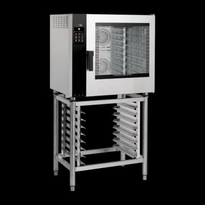 Cuptor cu convecție electric abur direct ecran tactil color ușă cu balamale dreapta 7x GN 1/1 - MPDN 0711 ER