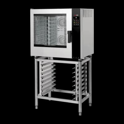 Cuptor cu convecție electric abur direct ecran tactil color ușă cu balamale stânga 7x GN 1/1 - MPDN 0711 EL