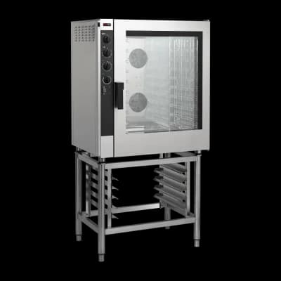 Cuptor cu convecție electric, sistem de injecție manuală, 10x GN 1/1 - EPMN 1011 E