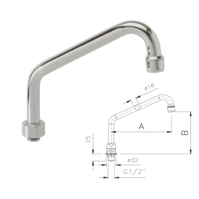 Cioc pentru robinet - KOB