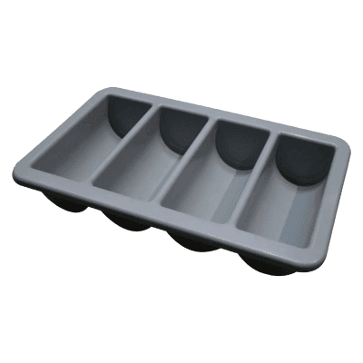 Container pentru tacâmuri 4 compartimente 50x25 - C 1304