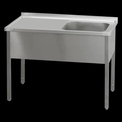 Masă de spălat 160x70x90 - 1x chiuvetă 50x40x30 zonă scurgere stânga - MSJOL 7016