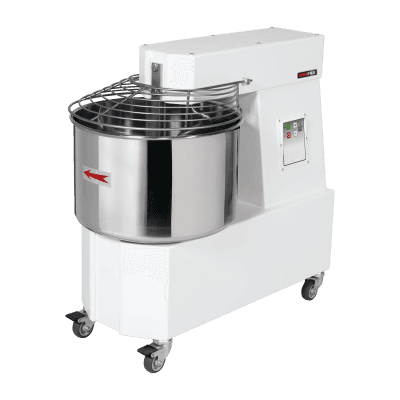 Malaxor spiral cu frământător 1 viteză cap fix 53 l 400 V - HTF 53 T