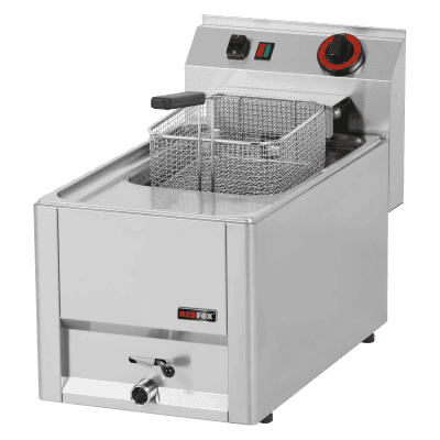 Friteuză electrică 0,75 kW/l, 8 l fără dulap 400 V - FE 30 ELT