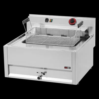 Friteuză electrică 0,56 kW/l, 16 l pe dulap 400 V - FE 66 ELT