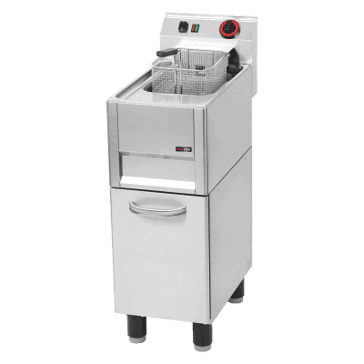 Friteuză electrică 0,75 kW/l, 8 l pe dulap 400 V - FE 31 ELT