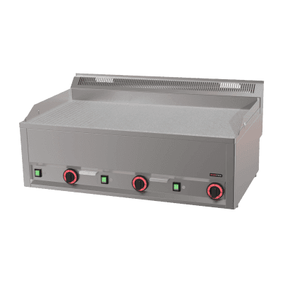 Plită 97x48 electrică crom durabil combinată fără dulap 400 V - FTHRC 90 EL