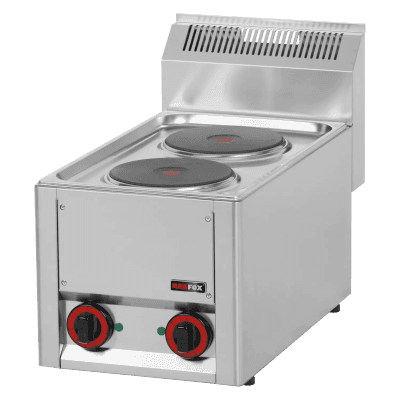 Mașină de gătit electrică 2x plită fără dulap 400V - SP 30 ELS