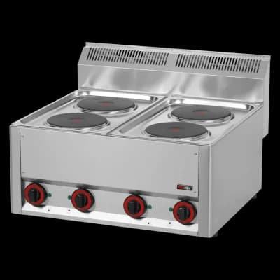 Mașină de gătit electrică 4x plită fără dulap 400 V - SP 60 ELS