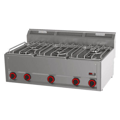 Mașină de gătit pe gaz 5x arzător fără dulap - SP 90/5 GL