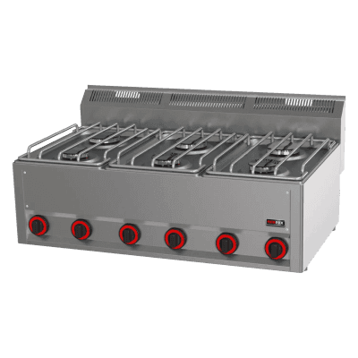 Mașină de gătit pe gaz 6x arzător fără dulap - SP 90 GL