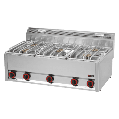 Mașină de gătit pe gaz 5x arzător fără dulap - SP 90/5 GLS