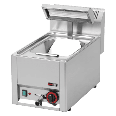 Căldărușă pentru cartofi prăjiți încălzită de sus și de jos cu lampă ceramică - UH 30 EL