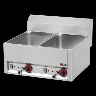 Bain-marie electric 2x GN 1/1 - 150 fără dulap - BM 60 EL