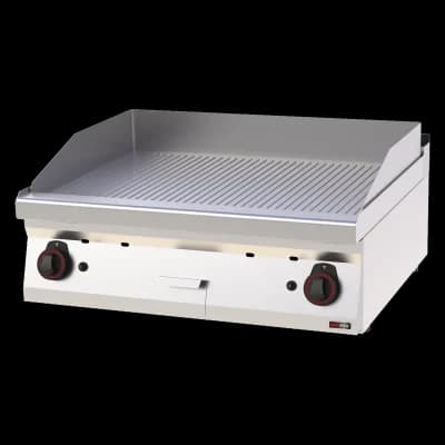 Plită 80x51 gaz canelată fără dulap - FTR 70/08 G