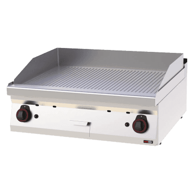 Plită 80x51 gaz canelată fără dulap - FTR 70/08 G