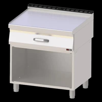 Blat de lucru 80x64 - 1x sertar 2x GN 1/1 - PP 70/80