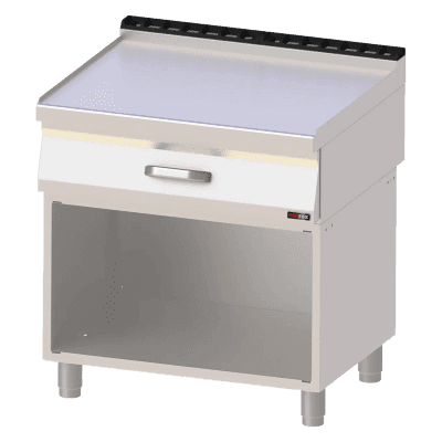 Blat de lucru 80x64 - 1x sertar 2x GN 1/1 - PP 70/80