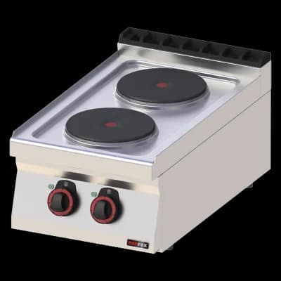 Mașină de gătit electrică 2x plită fără dulap 400 V - SP 70/04 E