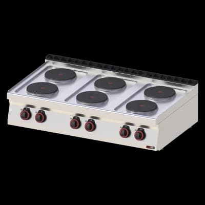 Mașină de gătit electrică 6x plită fără dulap - SP 70/012 E