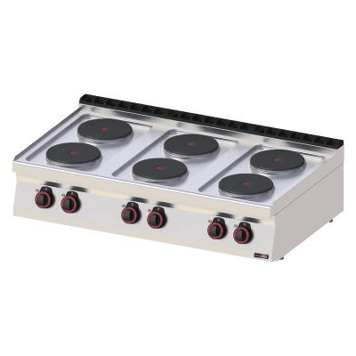 Mașină de gătit electrică 6x plită fără dulap - SP 70/012 E