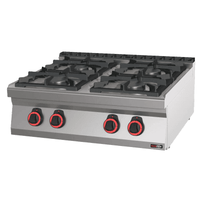 Mașină de gătit pe gaz 4x arzător ECO fără dulap - SPB 70/08 G