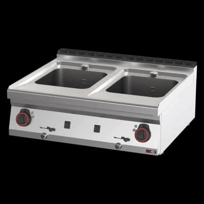 Fierbător de paste electric 16 + 16 l fără dulap 400 V - VT 70/08 E