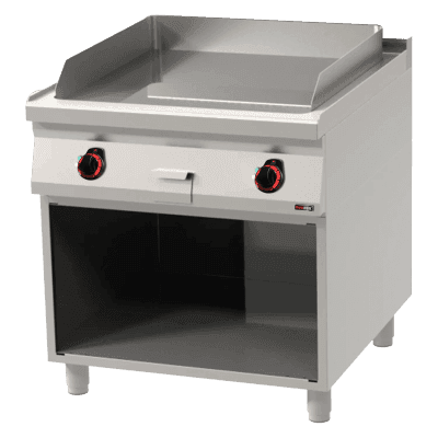 Plită electrică 71x65 cromată netedă pe dulap deschis 400 V - FTHC 90/80 E