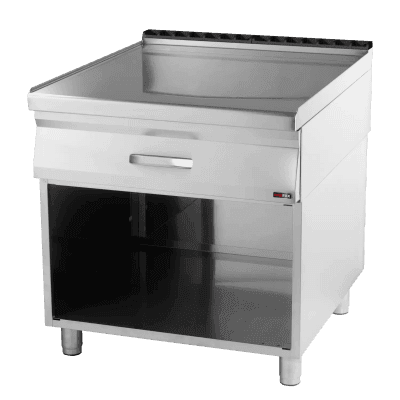 Blat de lucru 80x83 - 1x sertar 2x GN 1/1 - PP 90/80