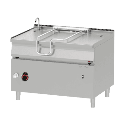 Tigaie basculantă automată 120 l cu fund din inox - BRM 90/120 E/N